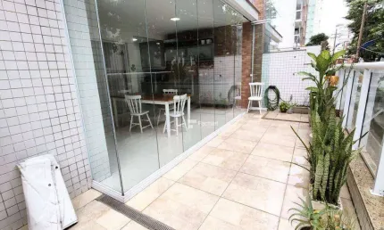 Apartamento com 3 dormitórios à venda, 112 m² por R$ 1.800.000,00 - Tombo - Guarujá/SP