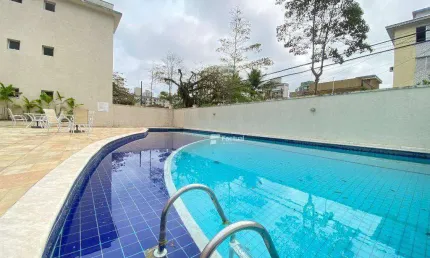 Apartamento com 2 dormitórios à venda, 75 m² por r$ 540.000,00 - enseada - guarujá/sp