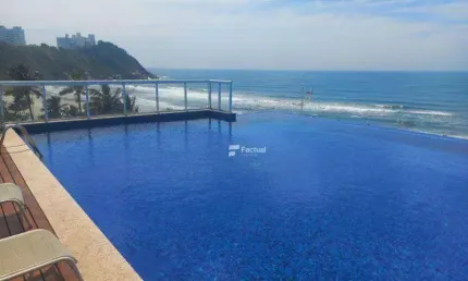 Apartamento com 2 quartos à venda, 110 m² por R$ 1.300.000 - Tombo - Guarujá/SP