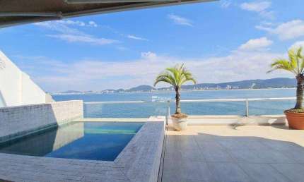 Casa com 4 dormitórios à venda, 400 m² por R$ 4.900.000,00 - Península - Guarujá/SP