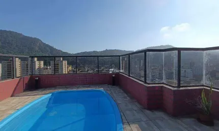 Cobertura com 2 dormitórios à venda, 135 m² por R$ 610.000,00 - Enseada - Guarujá/SP