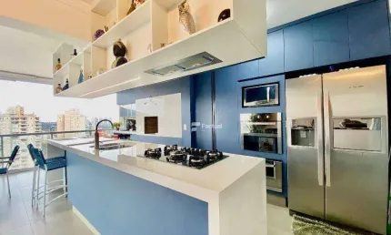 Apartamento com 3 dormitórios à venda, 100 m² por r$ 1.010.000,00 - enseada - guarujá/sp