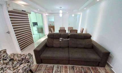 Apartamento com 3 dormitórios à venda, 100 m² por R$ 1.000.000,00 - Pitangueiras - Guarujá/SP