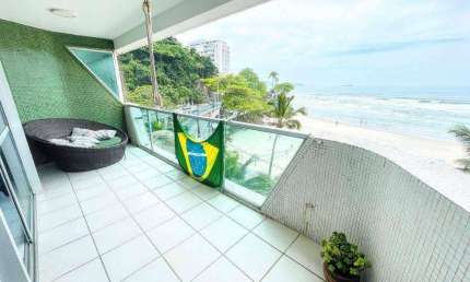 Frente mar, 3 dormitórios à venda, 154 m² por R$ 1.550.000 - Astúrias - Guarujá/SP