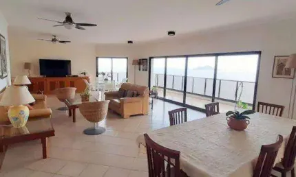 Apartamento com 4 dormitórios à venda, 251 m² por r$ 1.950.000,00 - astúrias - guarujá/sp