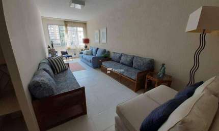 Apartamento com 3 dormitórios à venda, 100 m² por R$ 580.000,00 - Pitangueiras - Guarujá/SP