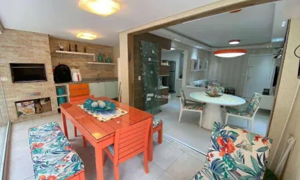 Apartamento com 2 dormitórios à venda, 92 m² por r$ 700.000,00 - enseada - guarujá/sp