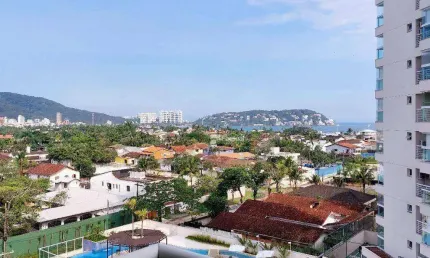 Apartamento com 4 dormitórios à venda, 173 m² por r$ 1.100.000,00 - enseada - guarujá/sp