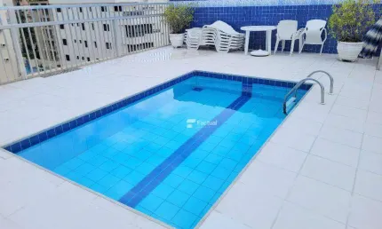 Apartamento com 4 dormitórios à venda, 155 m² por r$ 700.000,00 - enseada - guarujá/sp