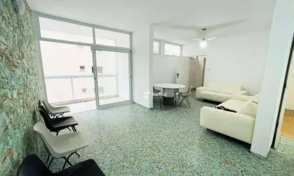Apartamento com 3 dormitórios à venda, 100 m² por r$ 450.000,00 - pitangueiras - guarujá/sp