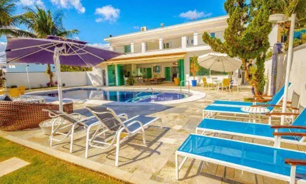 Casa com 6 dormitórios à venda, 885 m² por R$ 8.500.000,00 - Acapulco - Guarujá/SP