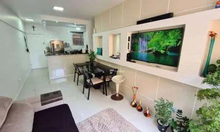 Apartamento com 2 dormitórios à venda, 70 m² por R$ 350.000,00 - Enseada - Guarujá/SP