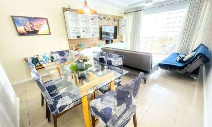 Apartamento com 3 dormitórios à venda, 138 m² por R$ 750.000,00 - Pitangueiras - Guarujá/SP