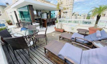 Cobertura com 5 dormitórios à venda, 300 m² por R$ 2.700.000,00 - Enseada - Guarujá/SP