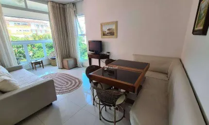 Apartamento com 2 dormitórios à venda, 60 m² por r$ 318.000,00 - enseada - guarujá/sp