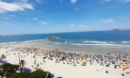 Apartamento com 4 dormitórios à venda, 200 m² por r$ 1.500.000,00 - pitangueiras - guarujá/sp