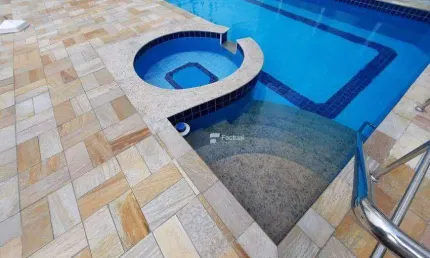 Apartamento com 3 dormitórios à venda, 100 m² por r$ 585.000,00 - pitangueiras - guarujá/sp