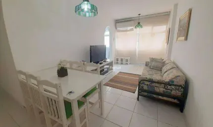 Apartamento com 1 dormitório à venda, 50 m² por R$ 330.000,00 - Pitangueiras - Guarujá/SP