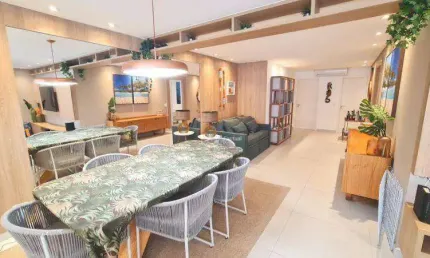 Apartamento com 3 dormitórios à venda, 125 m² por r$ 1.300.000,00 - pitangueiras - guarujá/sp