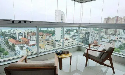 Apartamento com 3 dormitórios à venda, 124 m² por R$ 1.480.000,00 - Enseada - Guarujá/SP