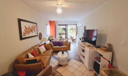 Apartamento com 3 dormitórios à venda, 130 m² por r$ 650.000,00 - pitangueiras - guarujá/sp