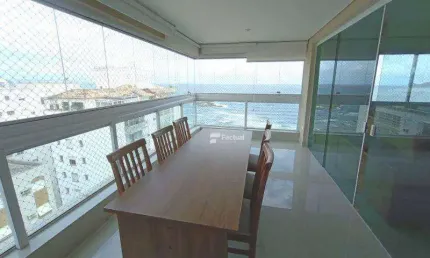 Apartamento com 3 dormitórios à venda, 132 m² por r$ 1.950.000,00 - pitangueiras - guarujá/sp
