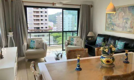 Apartamento com 3 dormitórios à venda, 112 m² por R$ 780.000,00 - Pitangueiras - Guarujá/SP