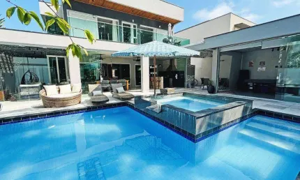 Casa com 5 suítes à venda, 457 m²  - Riviera de São Lourenço - Bertioga/SP