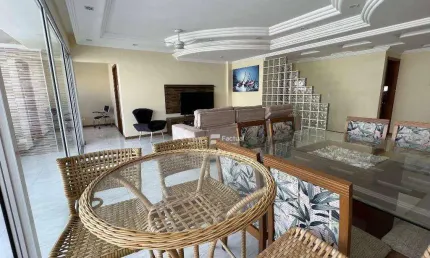 Cobertura com 5 dormitórios à venda, 181 m² por R$ 800.000,00 - Pitangueiras - Guarujá/SP