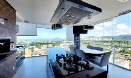 Apartamento com 3 dormitórios à venda, 100 m² por r$ 1.280.000,00 - enseada - guarujá/sp