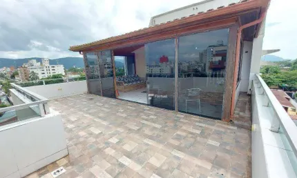 Cobertura com 4 dormitórios à venda, 217 m² por R$ 620.000,00 - Enseada - Guarujá/SP