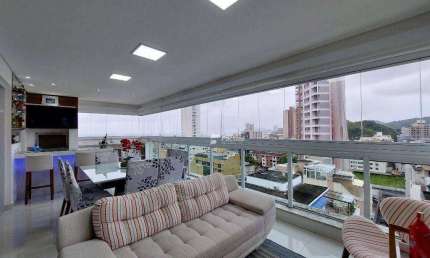 Apartamento com 3 dormitórios à venda, 124 m² por R$ 1.500.000,00 - Enseada - Guarujá/SP