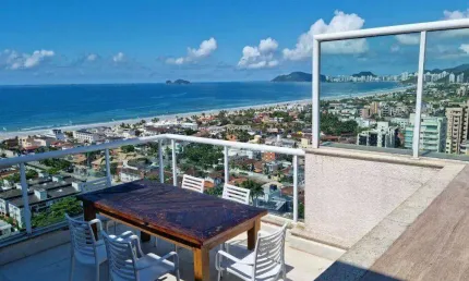 Cobertura com 2 dormitórios à venda, 182 m² por R$ 1.800.000,00 - Enseada - Guarujá/SP