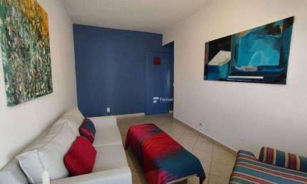 Apartamento com 1 dormitório à venda, 58 m² por R$ 260.000,00 - Enseada - Guarujá/SP