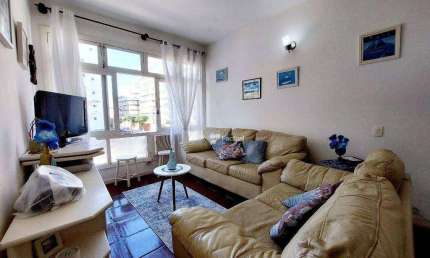 Apartamento com 2 dormitórios à venda, 90 m² por R$ 365.000,00 - Enseada - Guarujá/SP