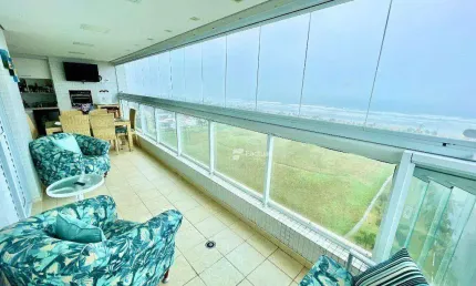 Apartamento com 3 suites à venda, 143 m² por r$ 1.850.000 - enseada - guarujá/sp