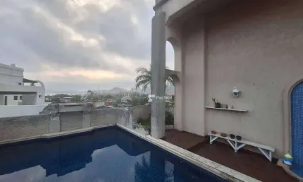 Cobertura com 4 dormitórios à venda, 186 m² por R$ 2.800.000,00 - Enseada - Guarujá/SP