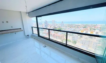 Apartamento novo, 2 dormitórios, vista mar, lazer completo