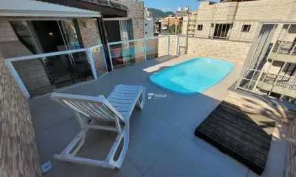 Cobertura com 3 dormitórios à venda, 240 m² por R$ 690.000,00 - Enseada - Guarujá/SP