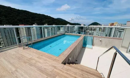 Cobertura com 3 dormitórios à venda, 274 m² por R$ 2.890.000,00 - Pitangueiras - Guarujá/SP