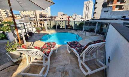 Cobertura com 3 dormitórios à venda, 180 m² por R$ 995.000,00 - Enseada - Guarujá/SP