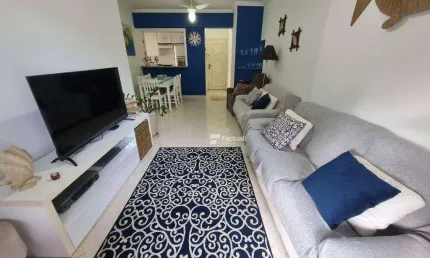 Apartamento com 3 dormitórios à venda, 95 m² por r$ 730.000,00 - enseada - guarujá/sp