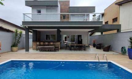 Casa com 4 dormitórios à venda, 300 m² - Riviera de São Lourenço - Bertioga/SP