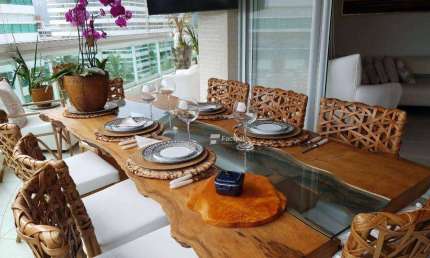 Apartamento com 4 dormitórios à venda, 160 m² por R$ 5.200.000,00 - Riviera - Módulo 8 - Bertioga/SP