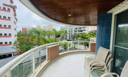Apartamento com 3 dormitórios à venda, 181 m² - riviera módulo 04 - bertioga/sp