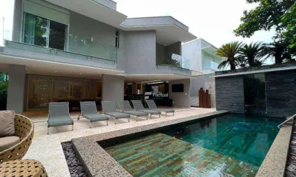 Casa com 6 dormitórios à venda, 385 m² - riviera de são lourenço - bertioga/sp