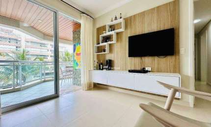Apartamento com 3 dormitórios, 108 m² - Riviera de São Lourenço - Bertioga/SP