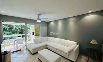 Apartamento com 3 dormitórios para alugar, 94 m² - Riviera de São Lourenço - Bertioga/SP