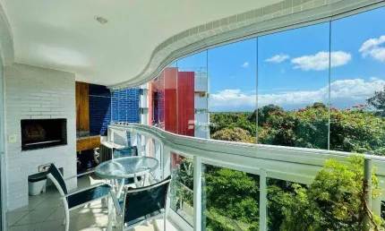 Apartamento com 3 dormitórios à venda, 106 m² 0 - Módulo 02 - Galeões - Bertioga/SP
