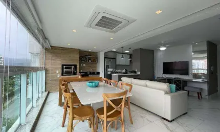 Apartamento com 3 dormitórios, 128 m² - venda ou aluguel - Riviera - Módulo 7 - Bertioga/SP